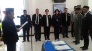 KEPALA BNNP SULSEL MELANTIK PEJABAT STRUKTURAL ESELON IV BNN KOTA PALOPO, BNNK TANA TORAJA & BNNK BONE