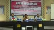 RAPAT KOORDINASI FORKOPIMDA, FORKOPIMCAM DAN INSTANSI TERKAIT DI KABUPATEN BONE DENGAN KEPALA BNNP SULAWESI SELATAN